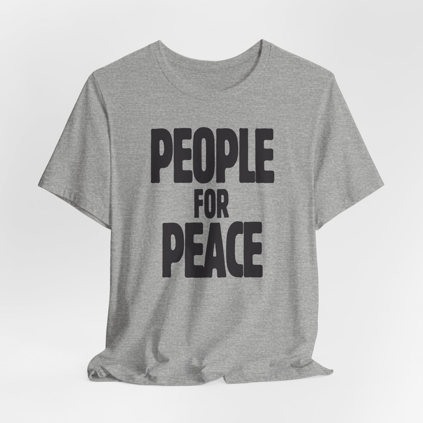 People For Peace T‑Shirt — Bold Social Justice Graphic Tee