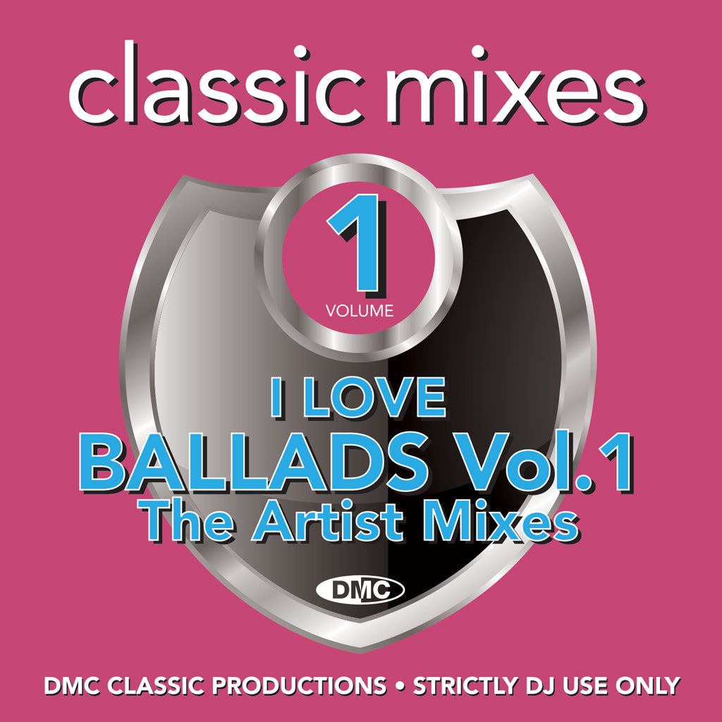 DMC CLASSIC MIXES - I LOVE BALLADS 1 - January 2020 release