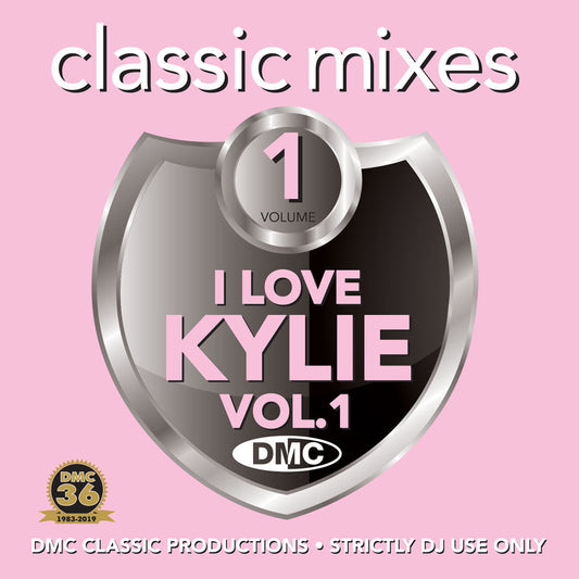 DMC CLASSIC MIXES – I LOVE KYLIE Volume 1 - An essential selection of exclusive remixes, megamixes & 2-trackers -June 2019 release