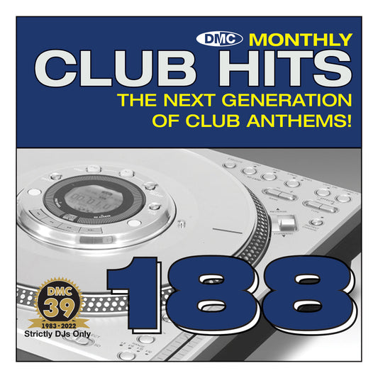 CLUB HITS Volume 188 (un-mixed) - mid March 2022