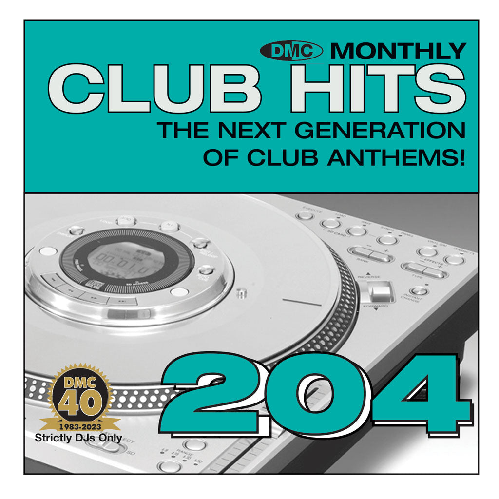 DMC CLUB HITS 204 - July 2023 NEW release
