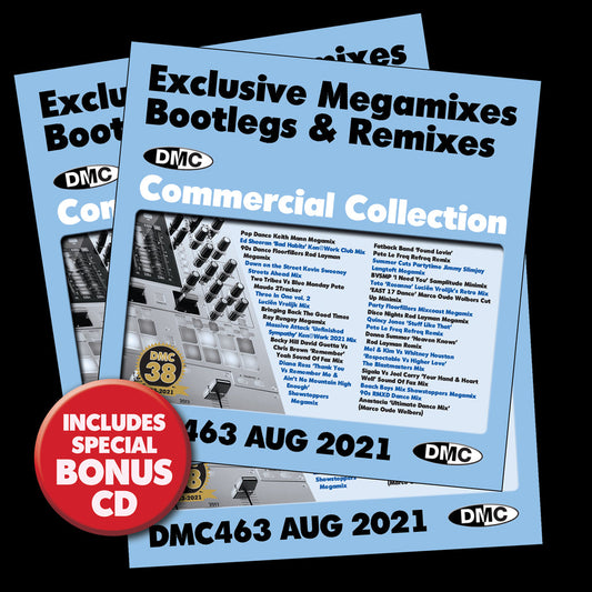 DMC COMMERCIAL COLLECTION 463 - 3 x CD ISSUE - August 2021 release - out now