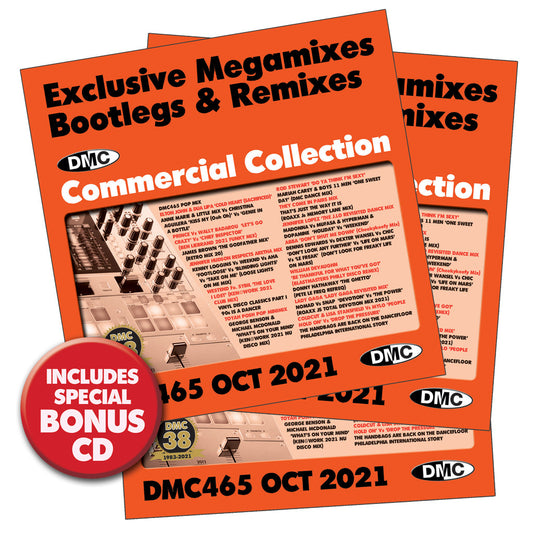 DMC Commercial Collection 465 - 3 x CD set - October 2021 release