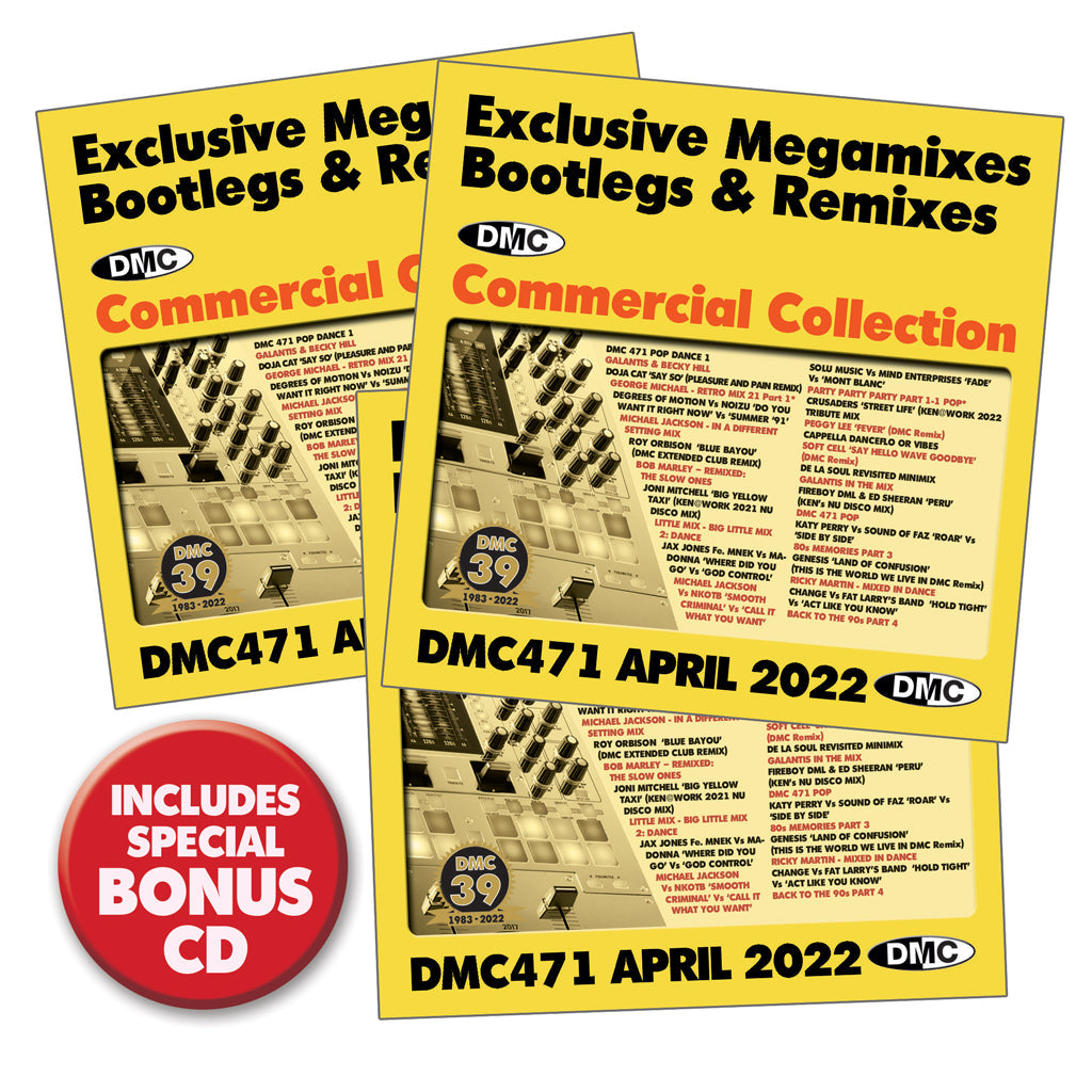 DMC Commercial Collection 471 - 3 x CD - April 2022