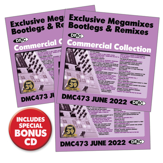 DMC Commercial Collection 473 - 3 x CD - June 2022 issue - new release