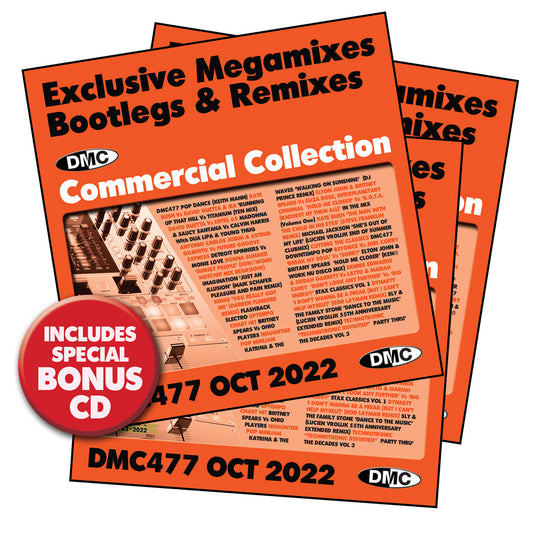 DMC Commercial Collection 477 - 3 x CD edition - October 2022 release - new