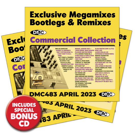 DMC Commercial Collection 483 -SPECIAL  3 CD EDITION - April 2023 out now
