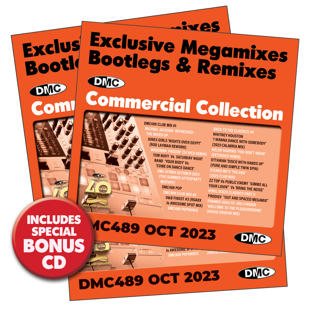 DMC Commercial Collection 489 - Inculdes free bonus CD - Oct 023 release