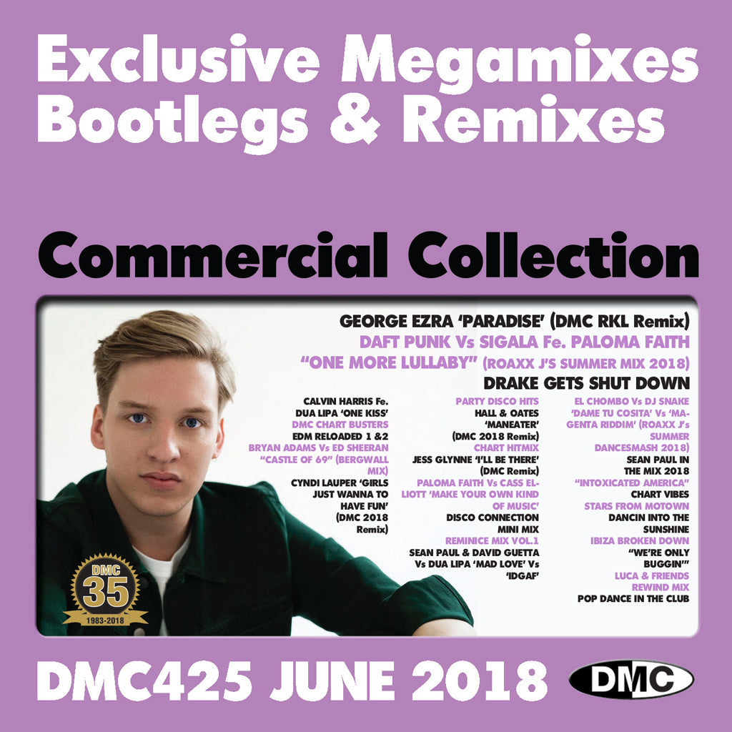 DMC COMMERCIAL COLLECTION 425 - TRIPLE CD EDITION - JUNE 2018
