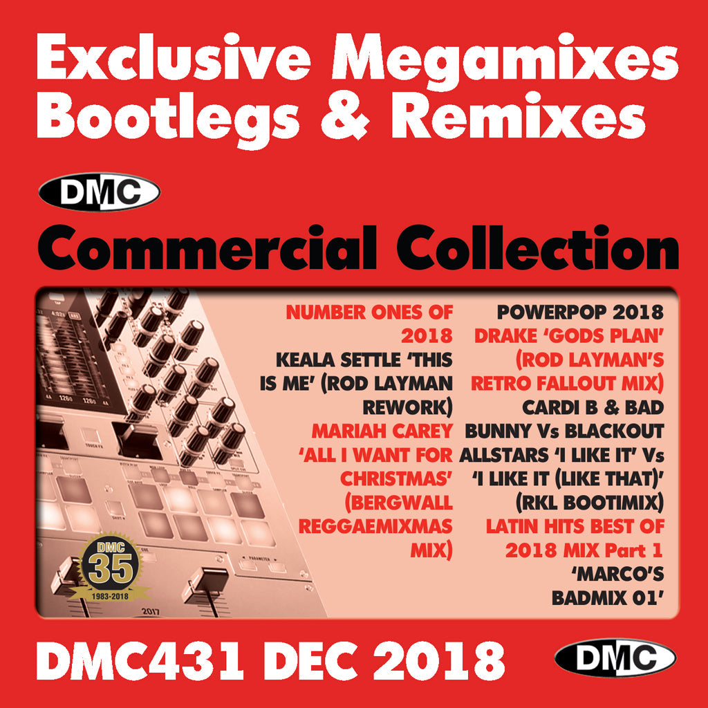 DMC COMMERCIAL COLLECTION 431 - December 2018 release