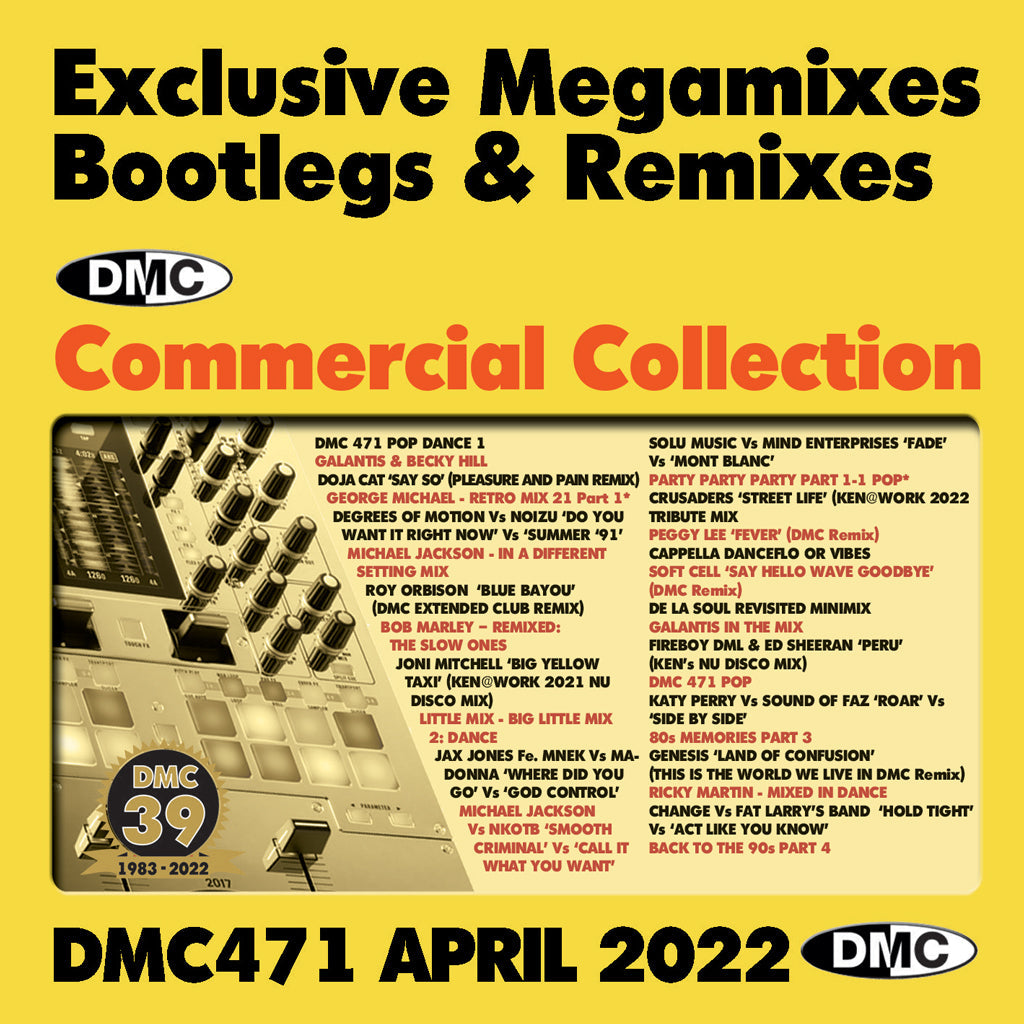 DMC Commercial Collection 471 - 3 x CD - April 2022