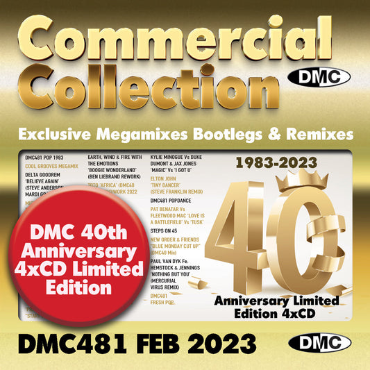 DMC Commercial Collection 481 -SPECIAL  4 CD EDITION - 40 Year Anniversary Issue