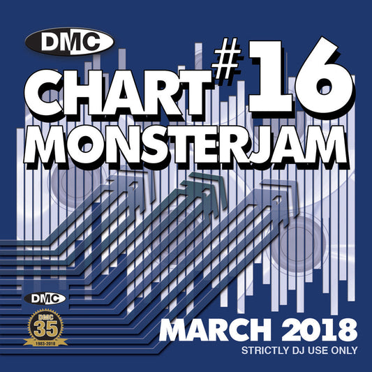 DMC Chart Monsterjam 16 - March 2018