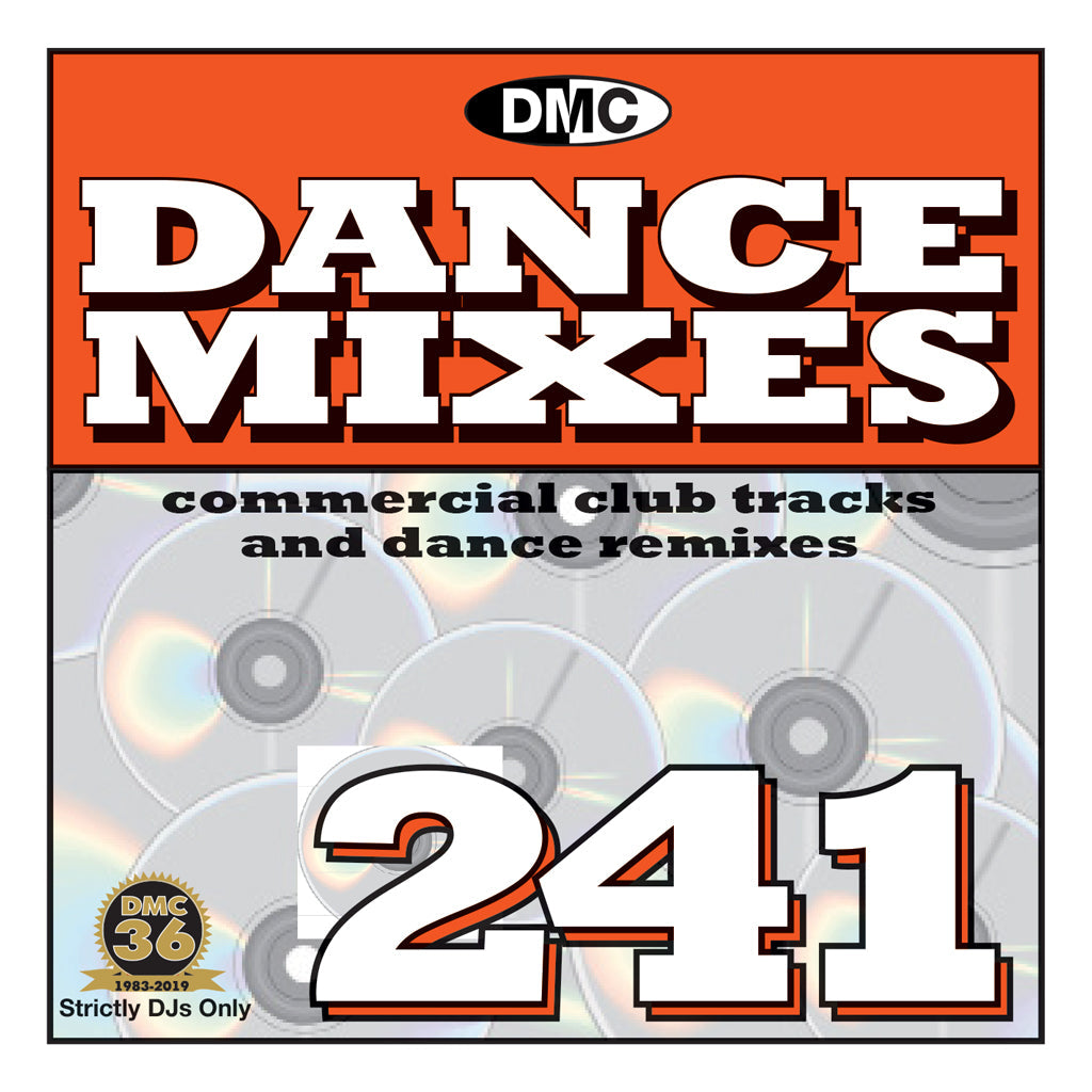 DMC DANCE MIXES 241 (Unmixed) - PRE-RELEASE FULL LENGTH CLUB TRACKS AND DANCE REMIXES -October 2019