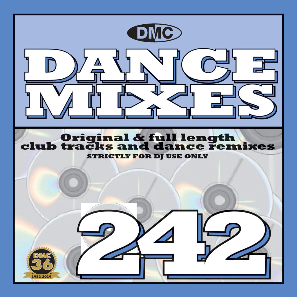 DMC DANCE MIXES 242 - Original & full length club tracks and dance remixes - November 2019
