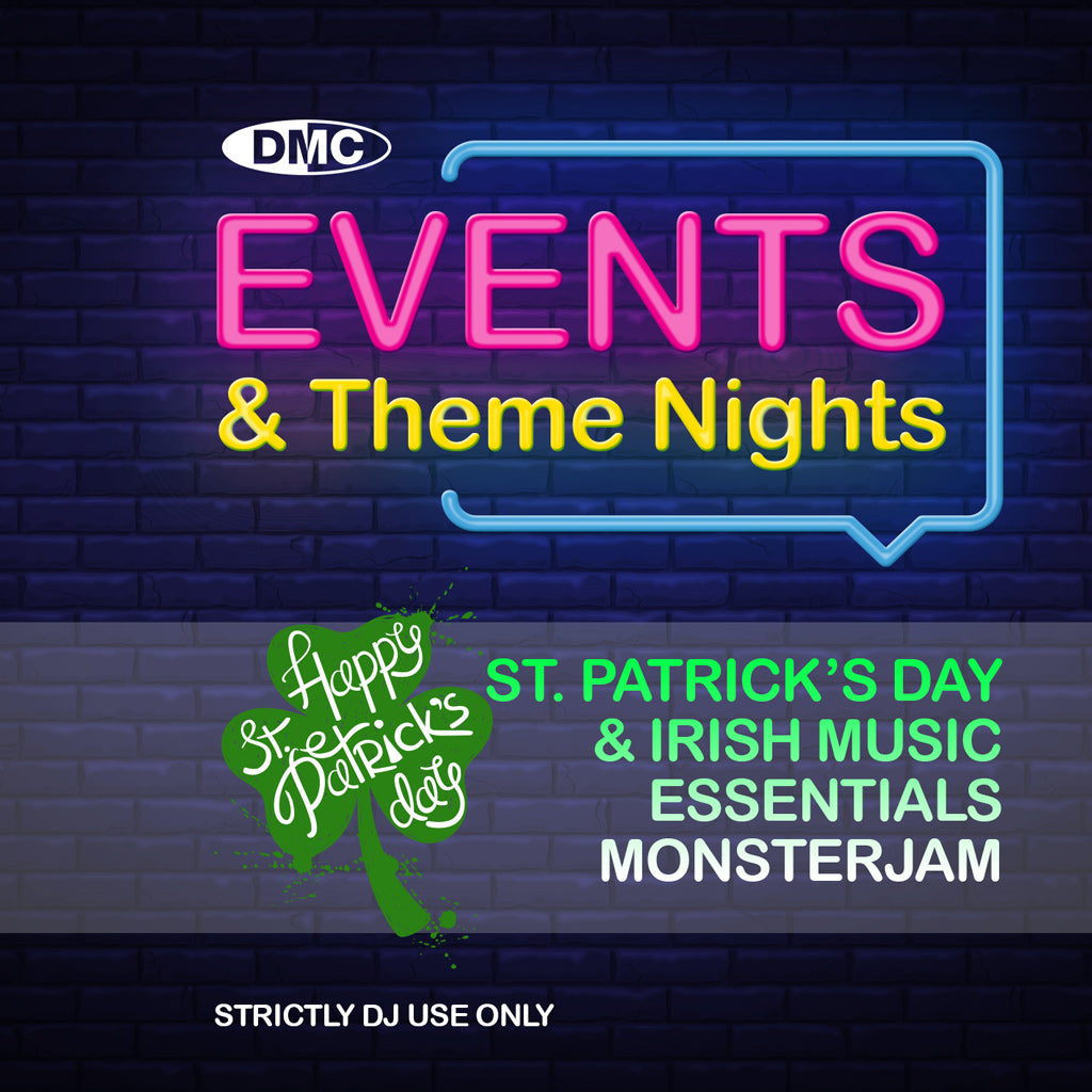 DMC Events & Theme Nights presents St. Patricks Day & Irish Music Essentials Monsterjam