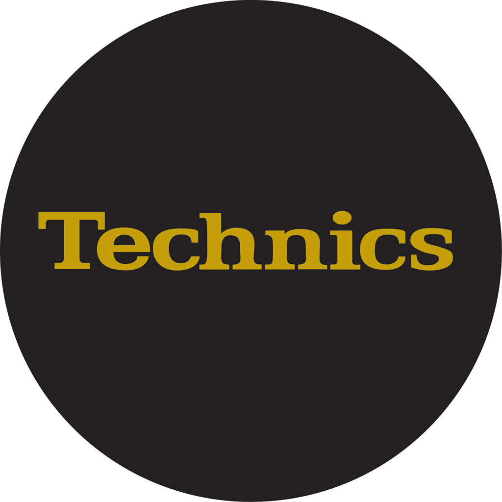 Technics Gold Foil Slipmat (x2)