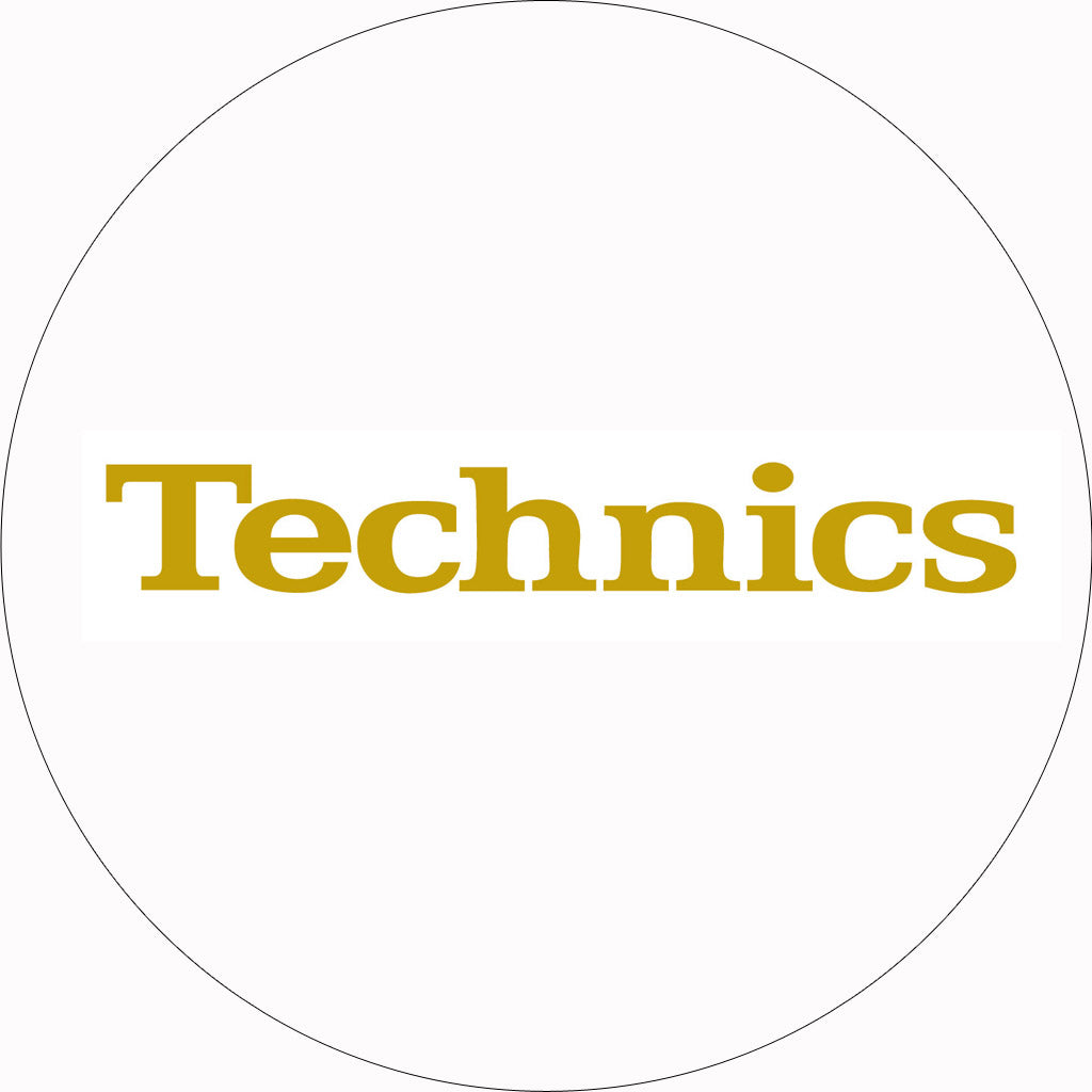 Technics Gold Foil Slipmat (x2)