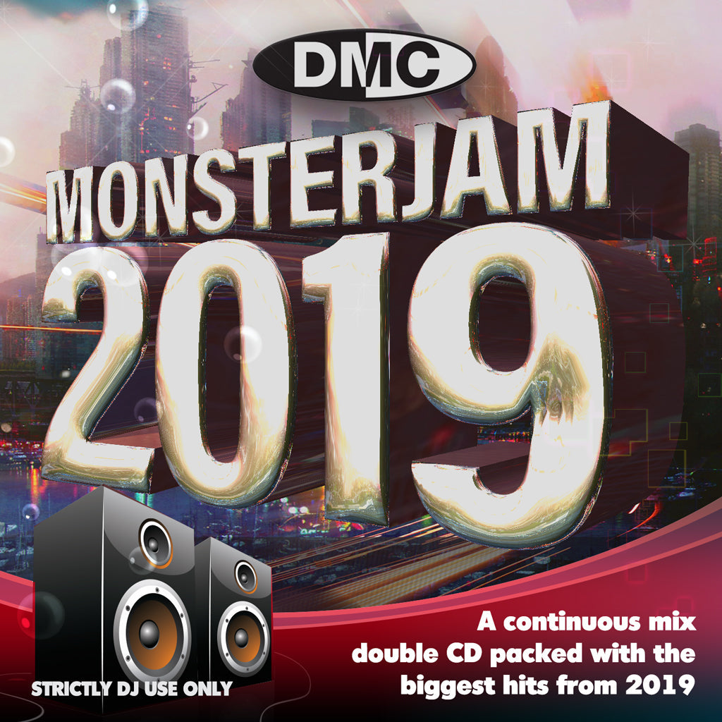 DMC MONSTERJAM 2019 - Double CD - The most anticipated mix release of the year