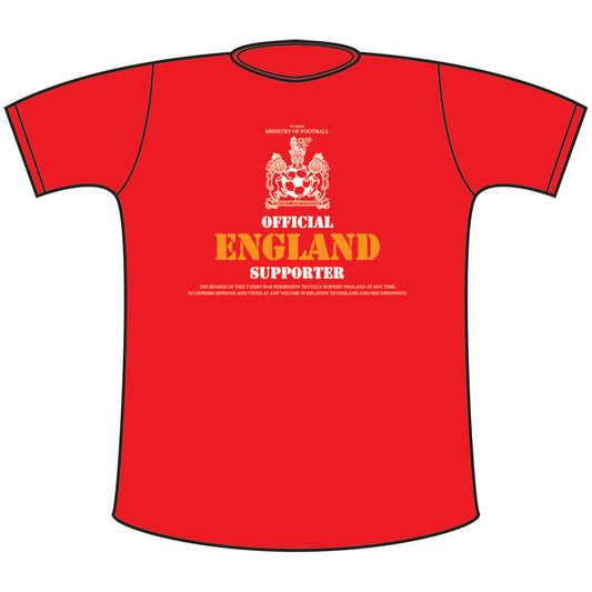 Official England Supporter Classic T. Shirt