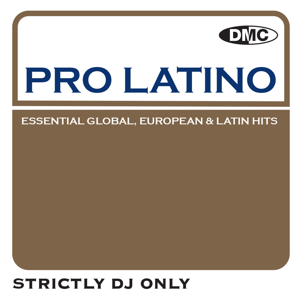 DMC DJ SUBSCRIPTION - 3 MONTHS – PRO LATINO - Mid Month CD - UK ONLY - Only 1 postage payment, 2 months FREE postage – Essential Global, European and Latin Flavoured Hits, Megamixes and Remixes. Double CD.