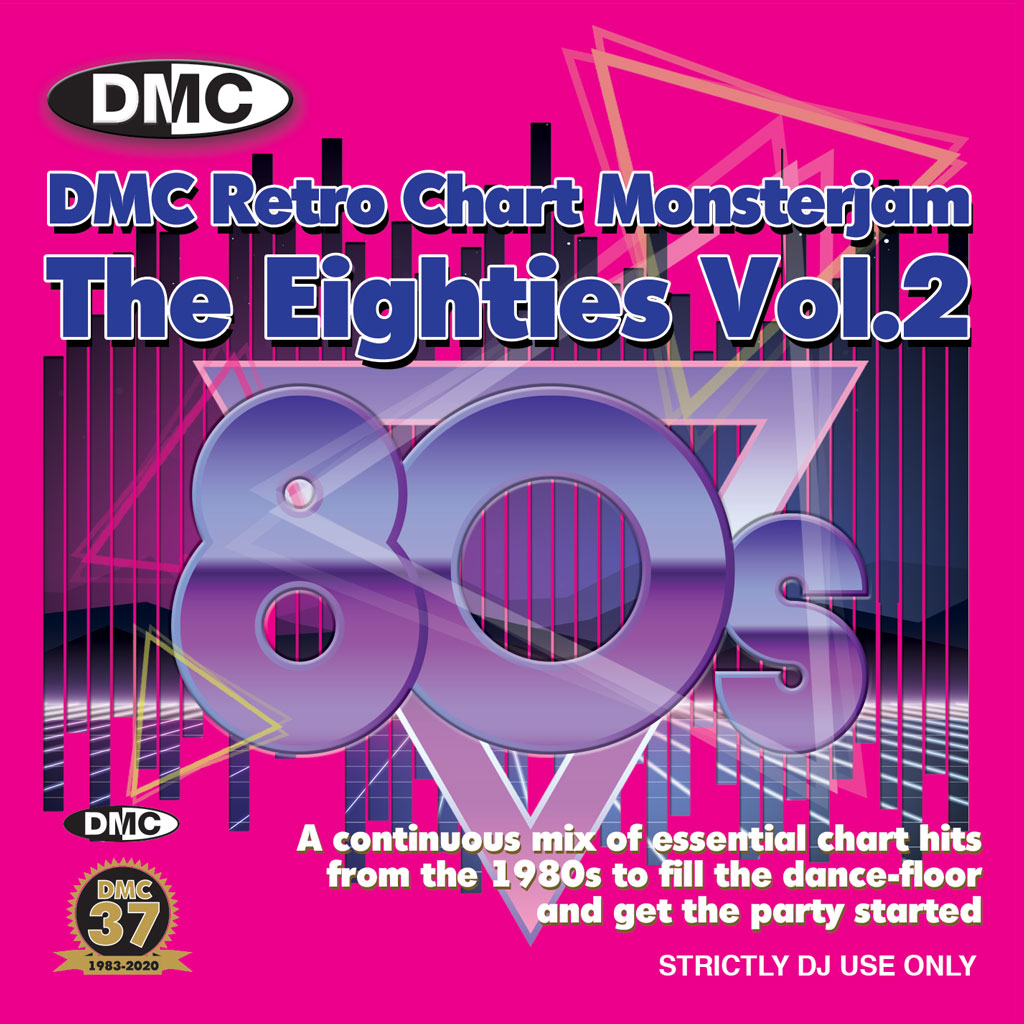 DMC RETRO CHART MONSTERJAM THE EIGHTIES VOL.2 - End July 2020 release