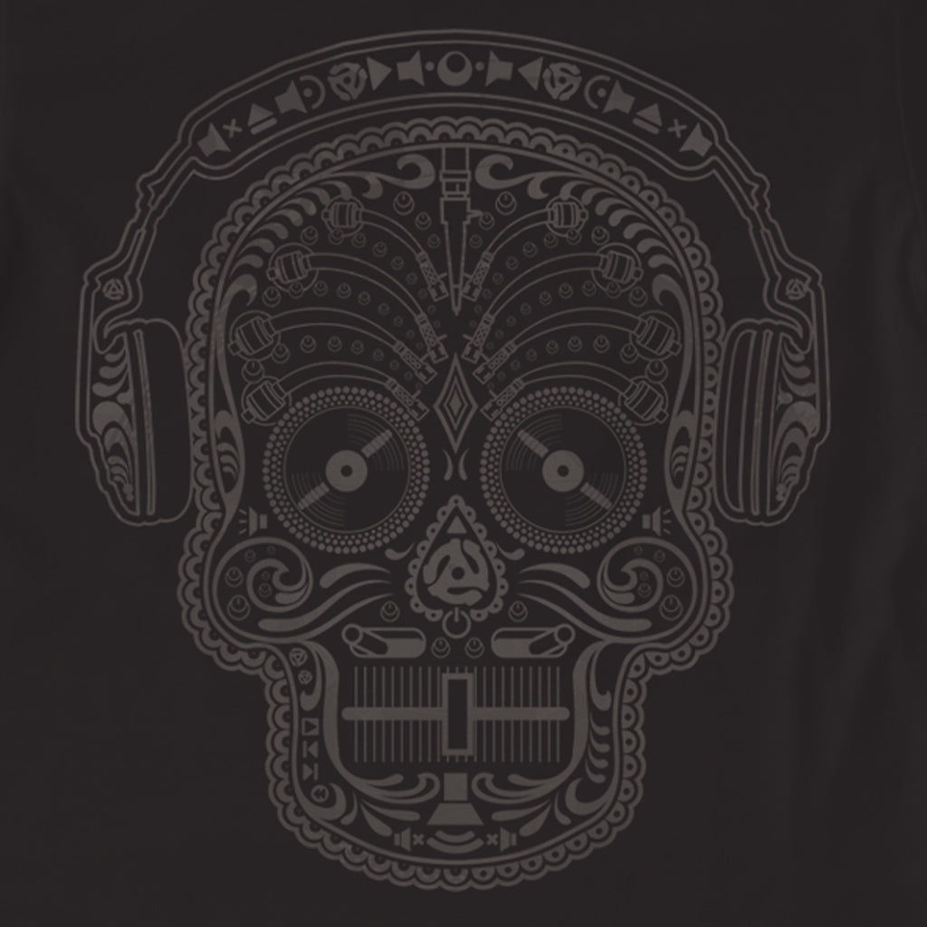 Skull & Phones DJ T. Shirt - Black
