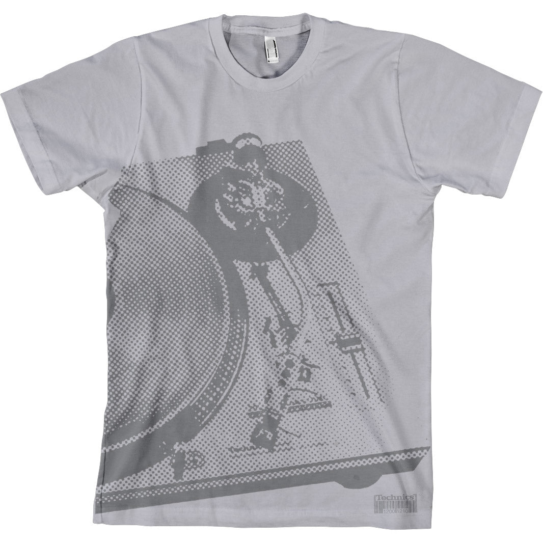 Technics Halftone Deck T. Shirt - Black