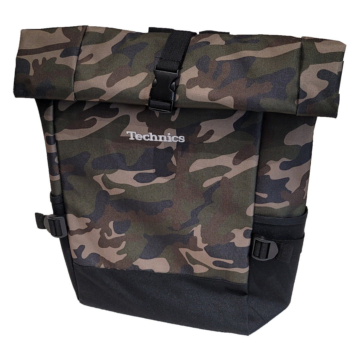 Technics Block Roll-Top Backpack (Camo) - NEW