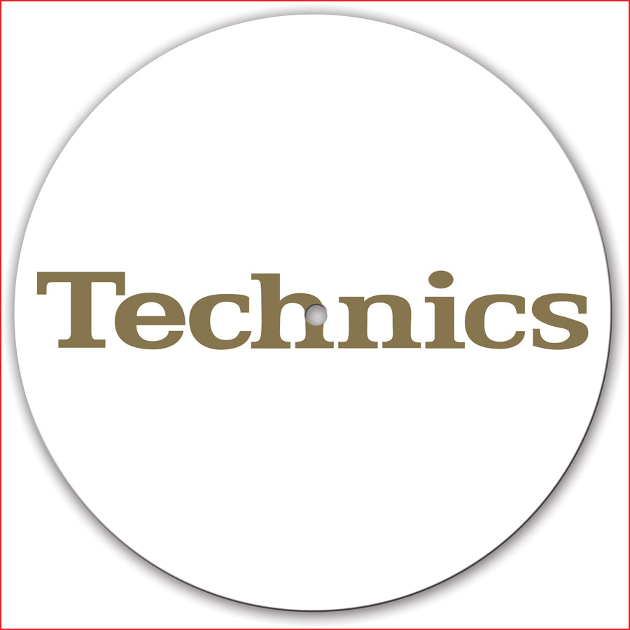 Technics Gold Foil Slipmat (x2)