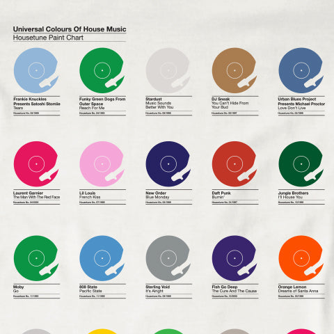 Universal Colours of House t-shirt