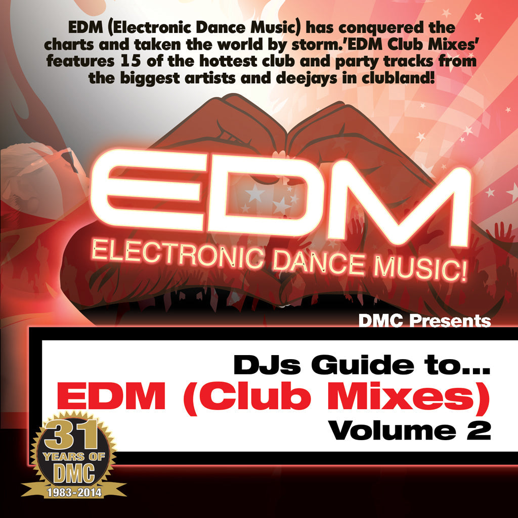 DMC DJs Guide To... EDM Vol. 2 (Club Mixes) - New Release