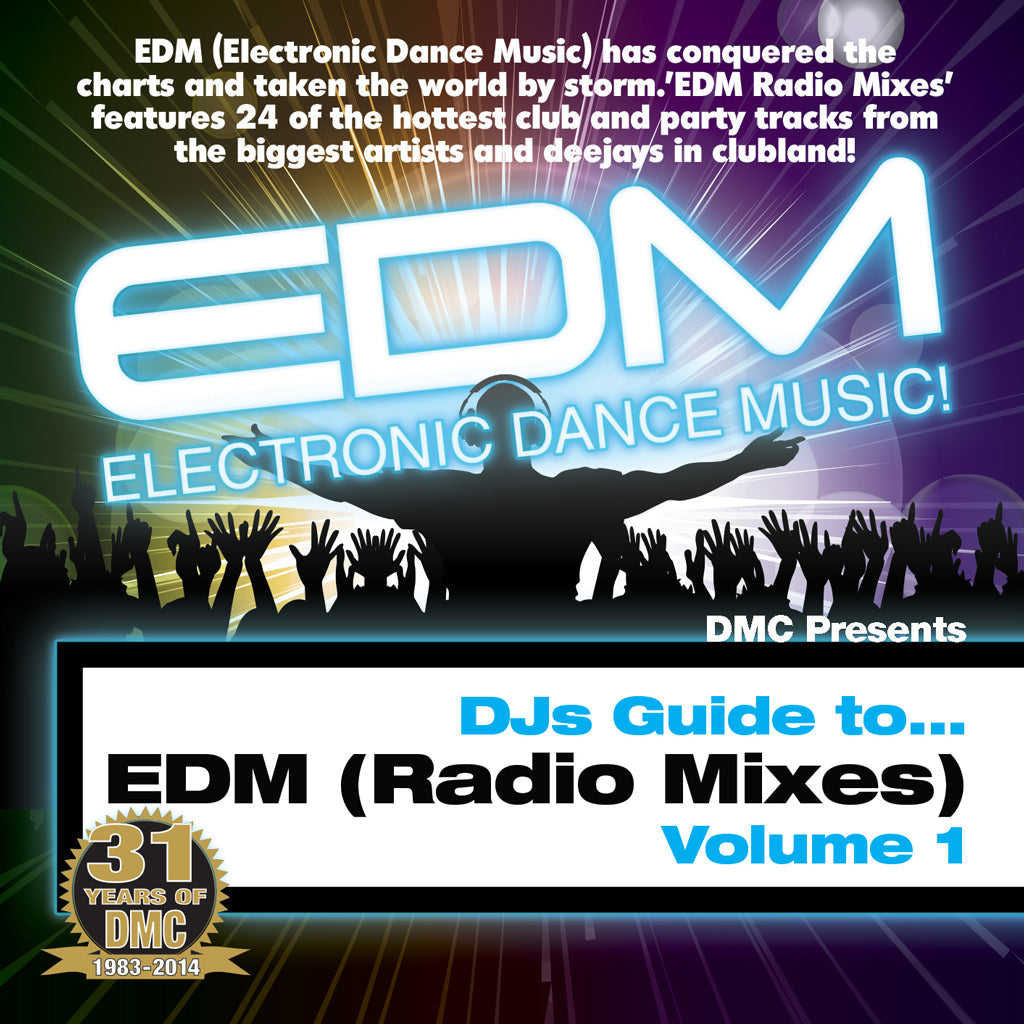 DMC DJs Guide To... EDM Vol. 1 (Radio Mixes) - New Release