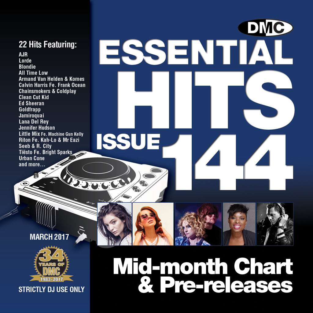 DMC Essential Hits 144 - Mid March 2017 release