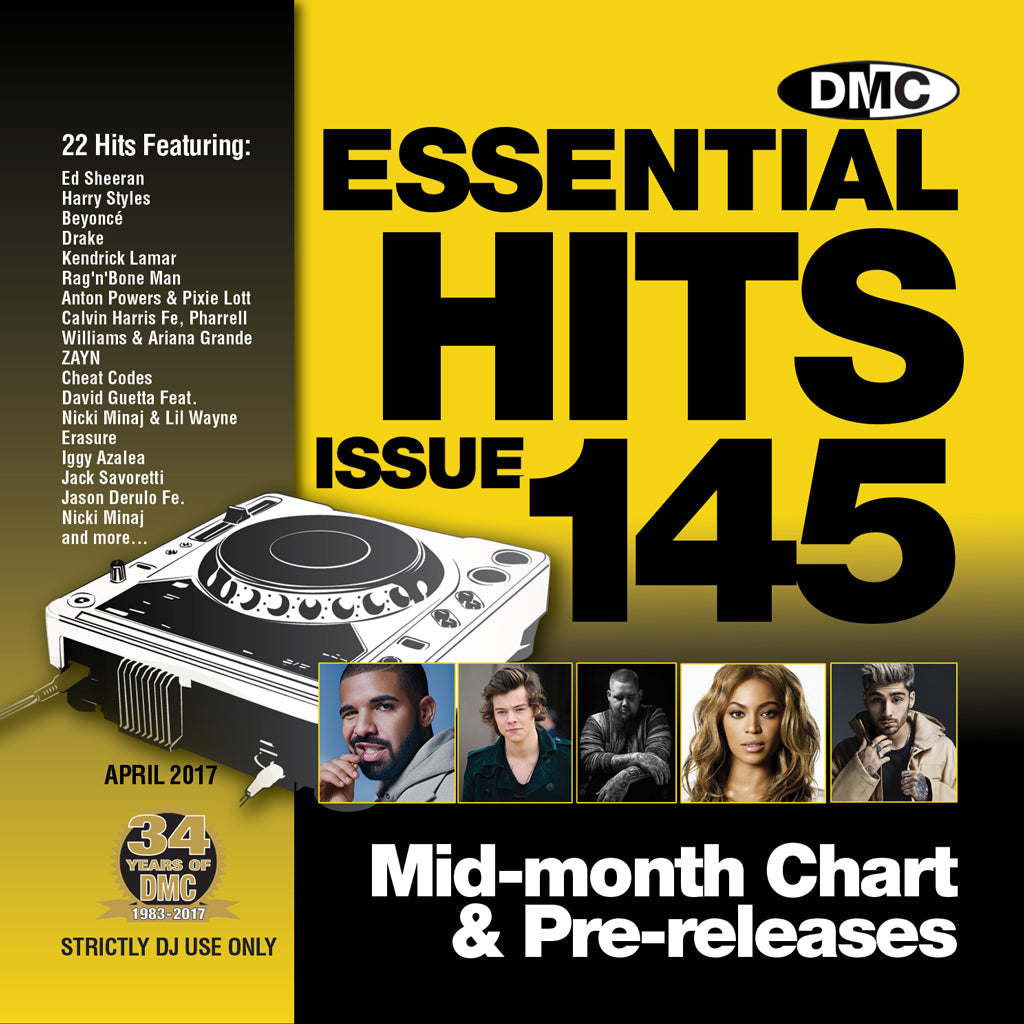 DMC Essential Hits 145 - Mid April 2017 release