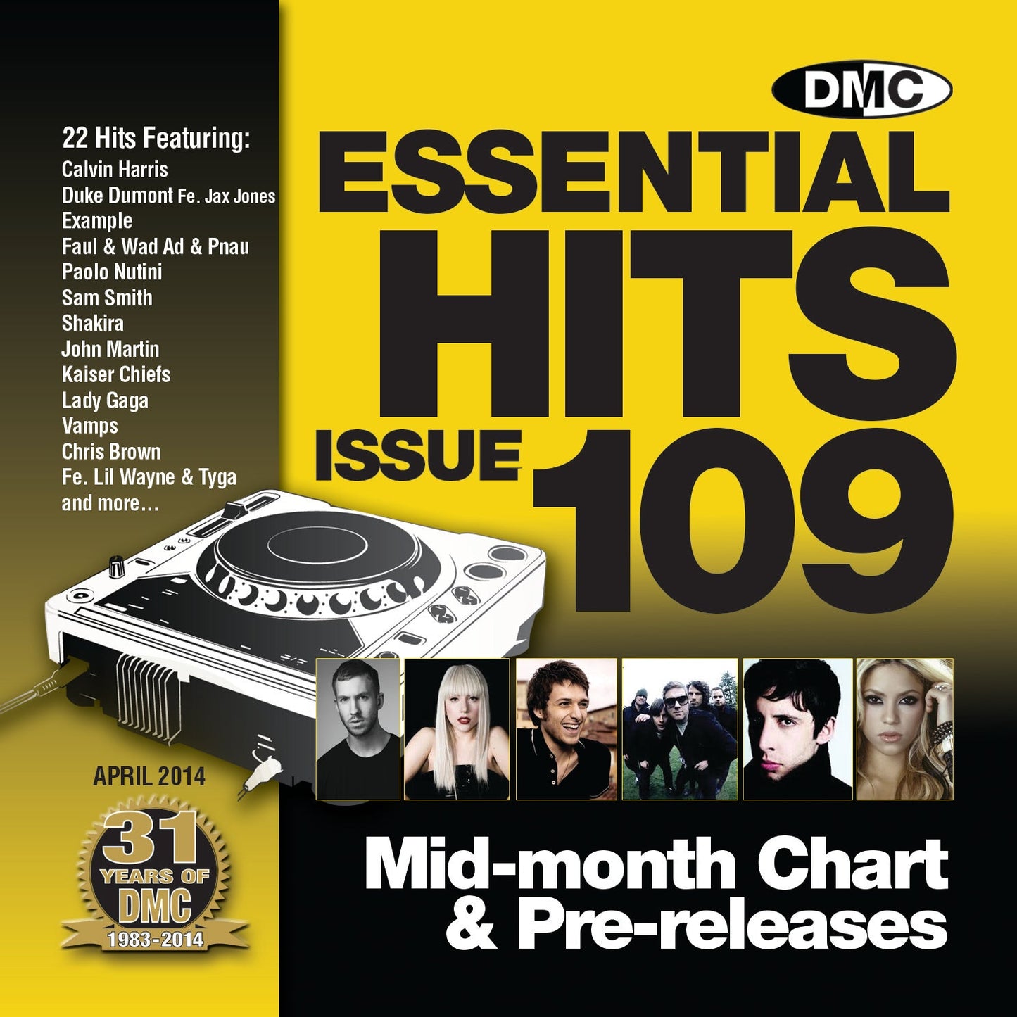 DMC ESSENTIAL HITS 109 - Mid Month Chart Releases