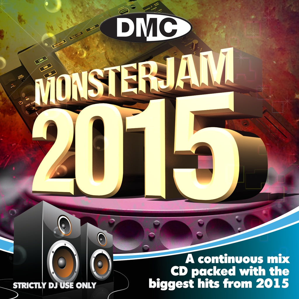DMC MONSTERJAM 2015 - The biggest & the best mix album of 2015 ! A continuous mix of more than 80 massive, floor-filling hits on two essential cds. DJ Friendly mix with all tracks individually id'd for easy cueing.