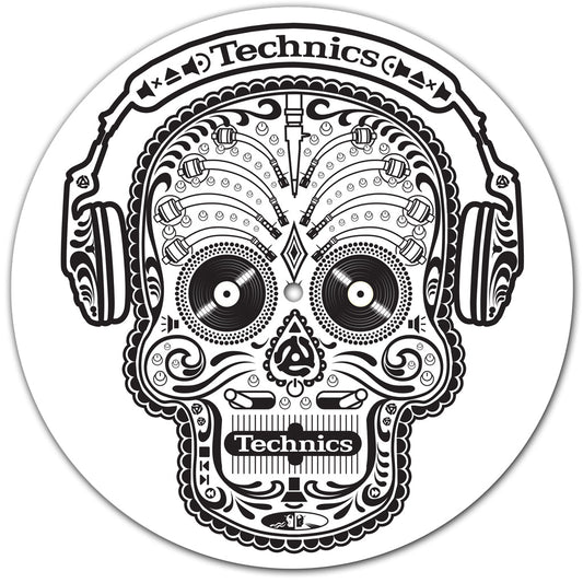 Technics Skull n Phones Slipmats (Pair) - New