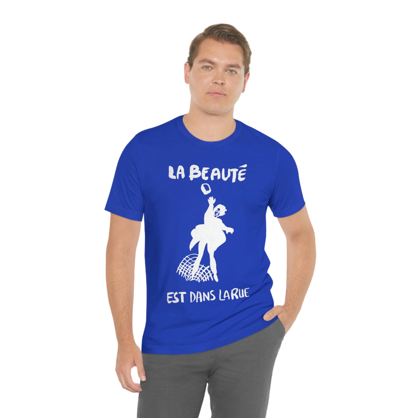 The Beauty Is In The Streets - White Print Tee Shirt