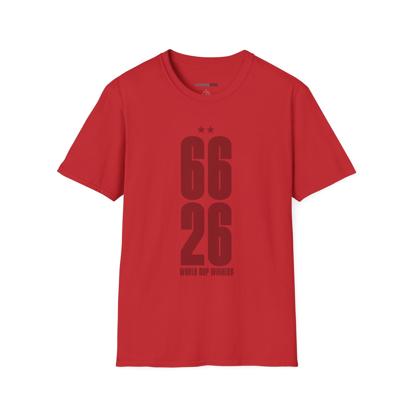 66 26 Graphic T-Shirt — Vintage Sport Number Tee