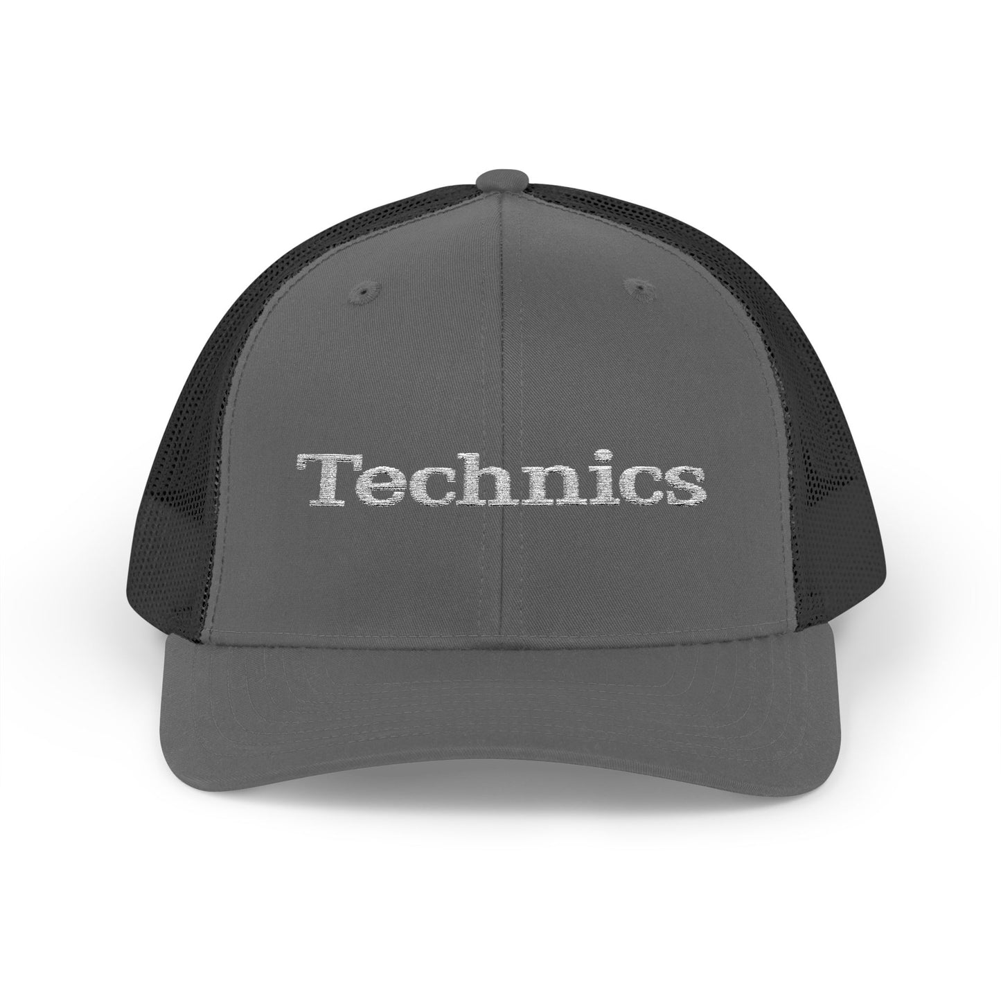 Technics Trucker Cap – Vintage DJ Logo Snapback Hat