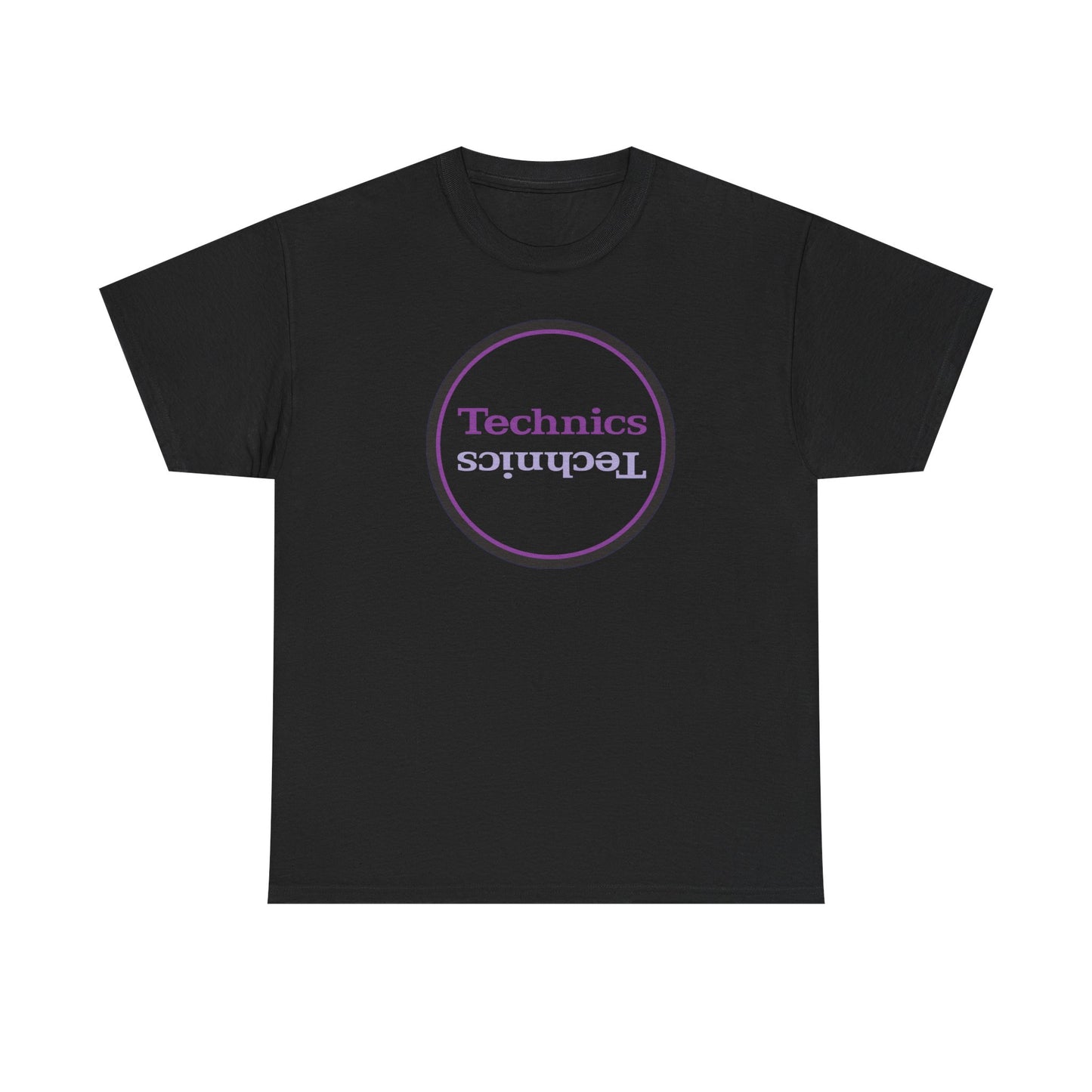 Copy of T-Shirt — 'Technics' Upside-Down Retro Logo Tee
