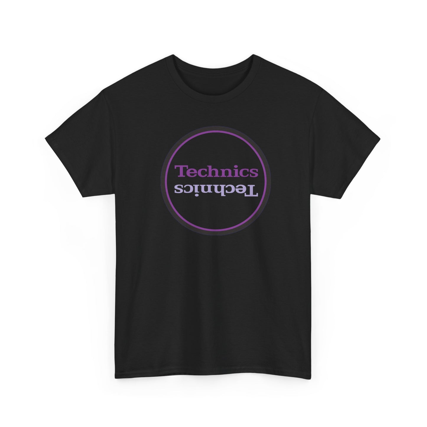 Copy of T-Shirt — 'Technics' Upside-Down Retro Logo Tee