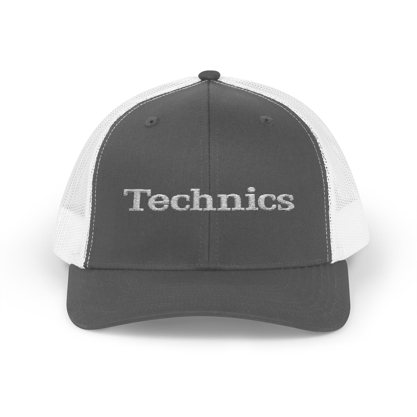 Technics Trucker Cap – Vintage DJ Logo Snapback Hat