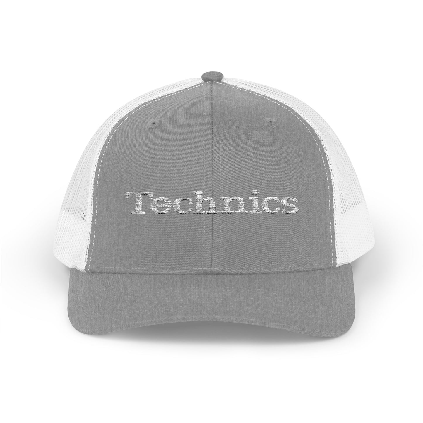 Technics Trucker Cap – Vintage DJ Logo Snapback Hat