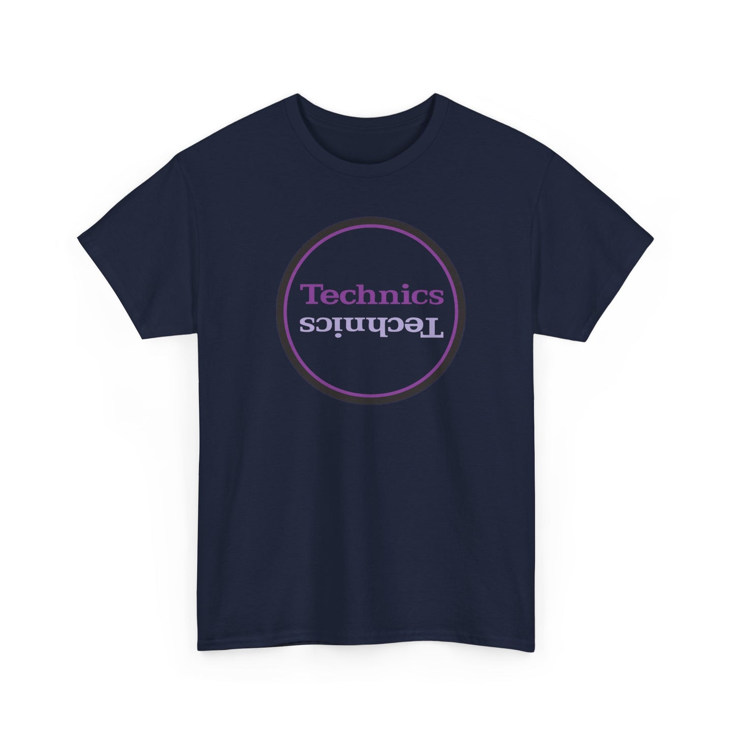 Copy of T-Shirt — 'Technics' Upside-Down Retro Logo Tee