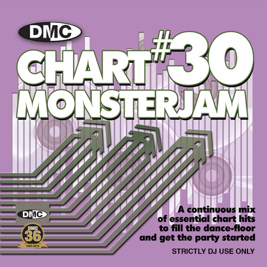 DMC CHART MONSTERJAM #30  From Warm Up To Floorfillers -A continuous mix - released June 2019