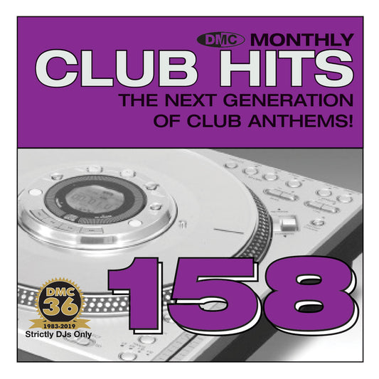 DMC CLUB HITS 158  The next generation of club anthems - September 2019