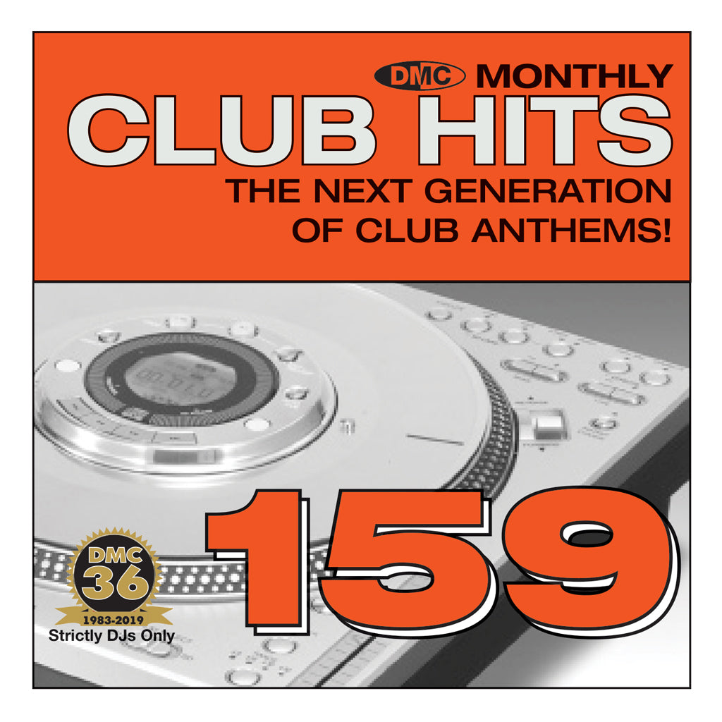 DMC CLUB HITS 159 - The next generation of club anthems - October 2019