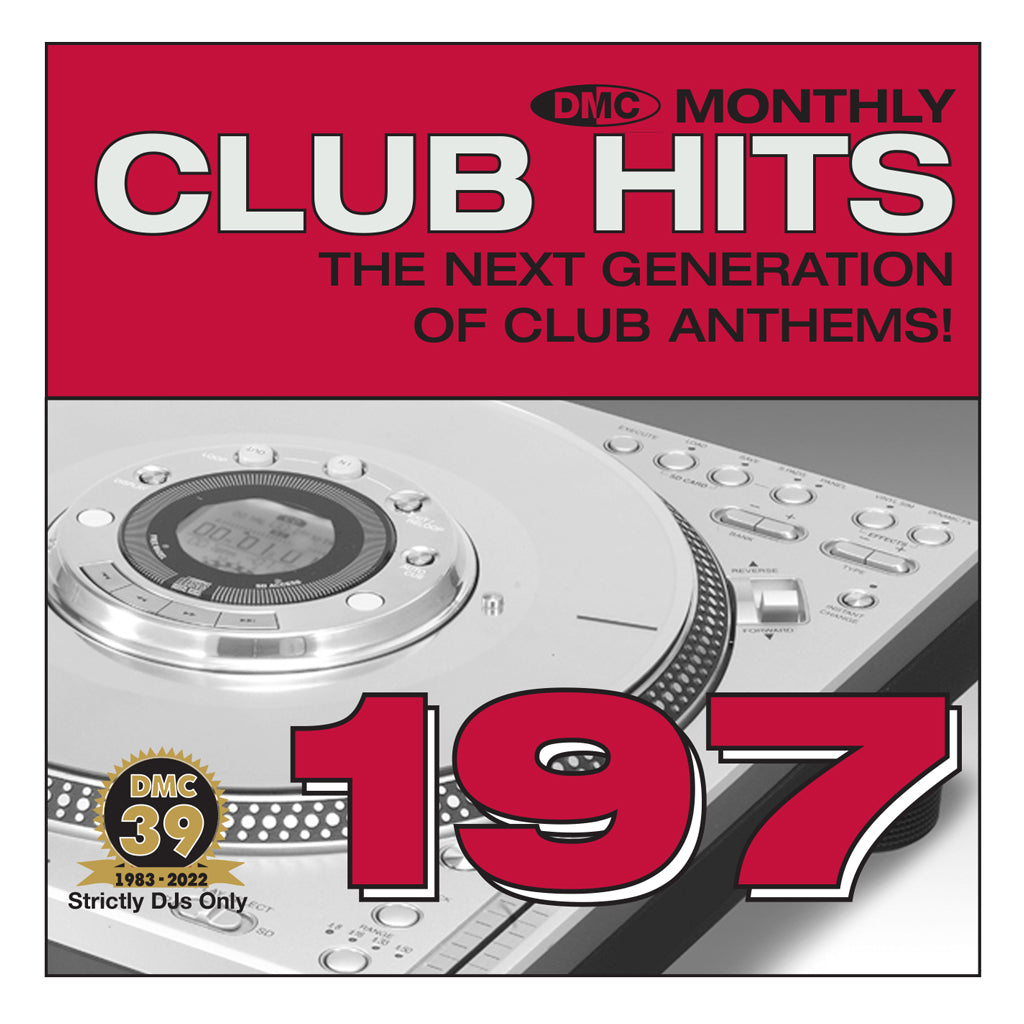 DMC CLUB HITS 197 - December 2022 CD new release